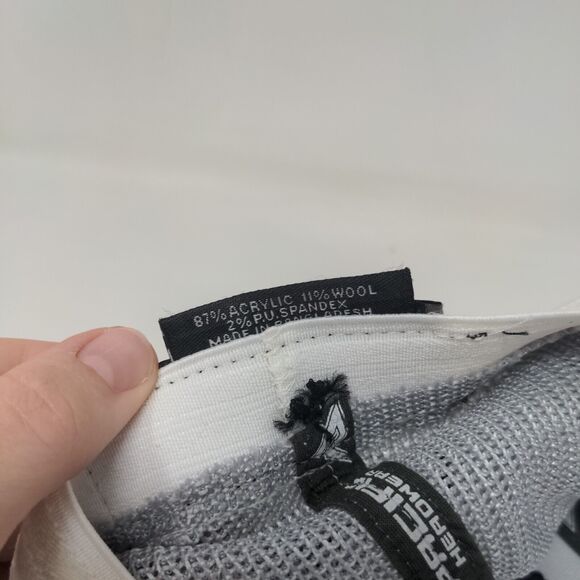 IGH Fitted Trucker Hat Gray L/XL Embroidered Pro Model Mesh Pacific Headwear - Picture 8 of 8